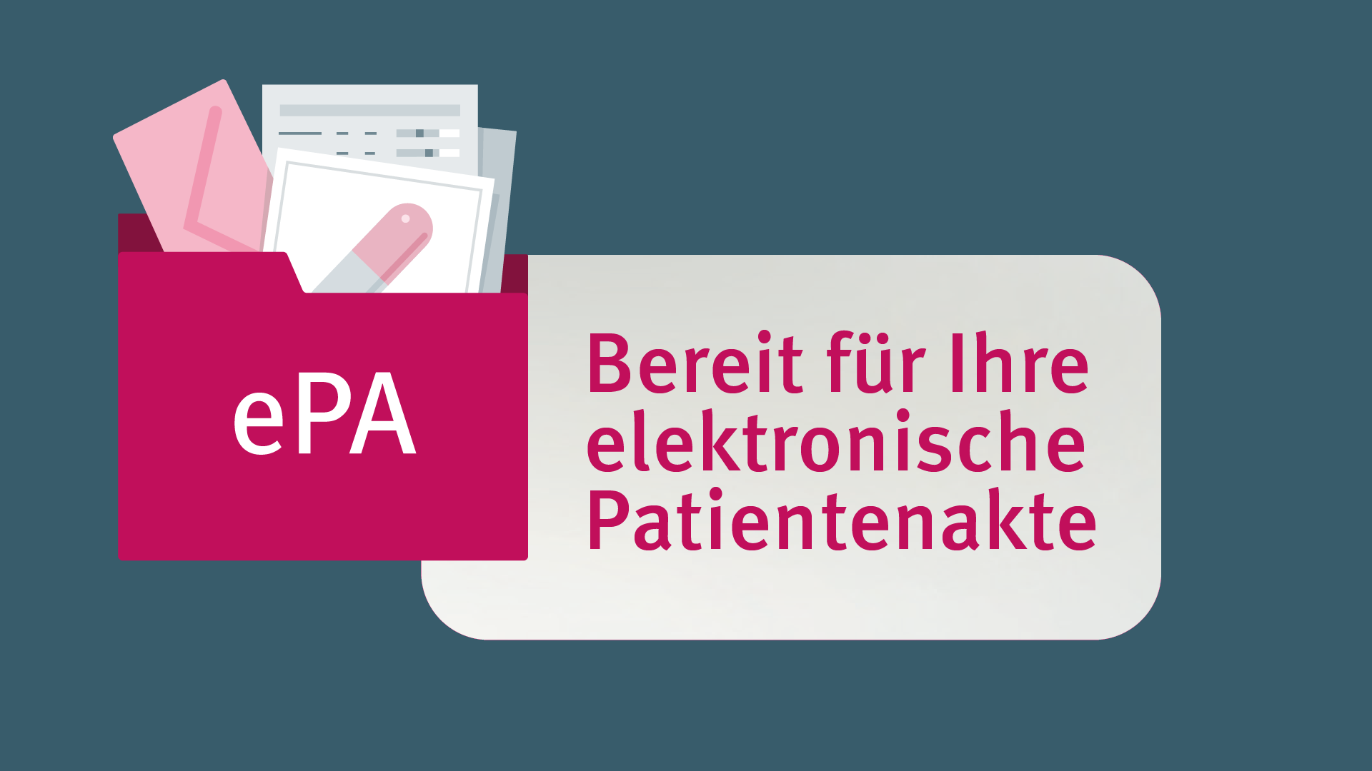 Patienteninformation: elektronische Patientenakte (ePA)
